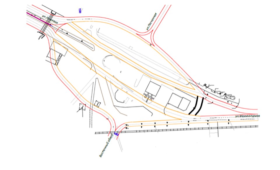 Проект развязки восточного обвода в туле